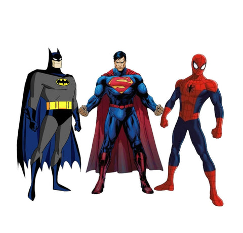 Superherojų temos atributika