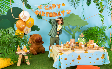 Capybara party spragėsių ir saldainių dėžutės, 6 vnt.