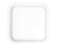 Kvadratinės popierinės lėkštės