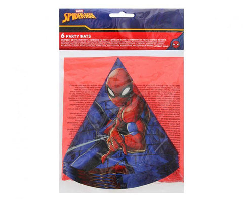 spiderman žmogaus voro žmogus voras gimtadienio vakarėlio kepurėlės kepuraitės