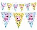 baneris peppa pig vėliavėlės gimtadienis gimtadieniui šventei