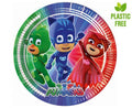 PJ masks lėkštės vienakrtinės popierinės