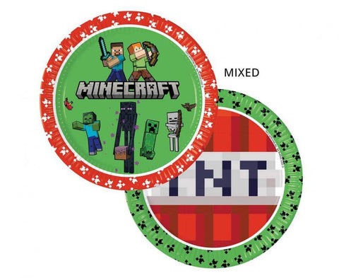 Paper plates Minecraft