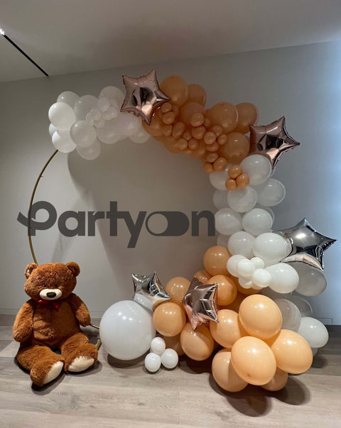 Balionių girlianda šventei šventėms balionai dekoracija