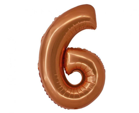 Matiniai varinės spalvos foliniai balionai skaičiai nuo 0 iki 9