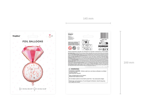 balionas balionai žiedas mergvakaris she said yes