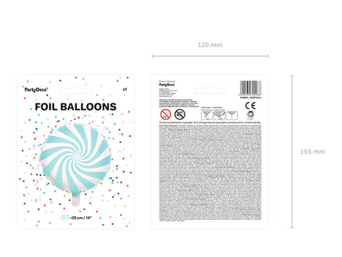 Foil balloon "Candy" (various colors)