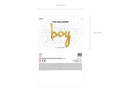 Folinis balionas "baby/boy/girl"