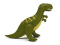 Pastatomas folinis balionas „T-Rex“, žalias, 93 × 79 cm

