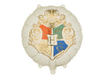 Folinis balionas „Haris Poteris – Hogvartso herbas“, smėlio spalvos, 35 cm