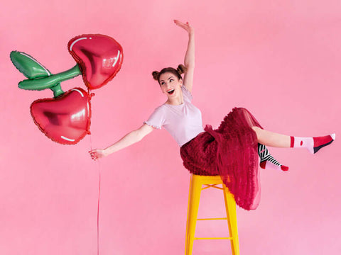 balionas balionai helio vyšnios vyšnia balionas