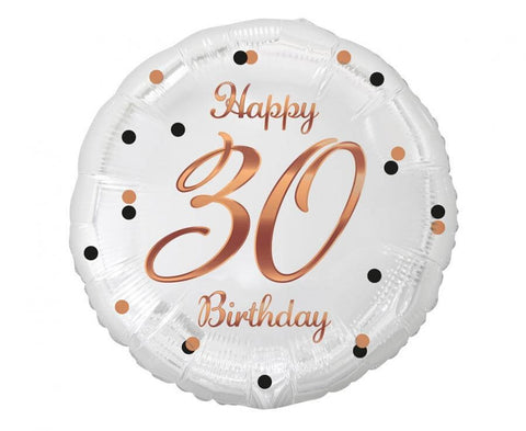 foliniai helio balionai jubiliejus 30 40 50 60 metų