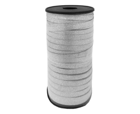 Balloon tying tape (glitter silver)