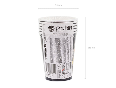 Hario Poterio tematikos vienkartiniai puodeliai, 250 ml