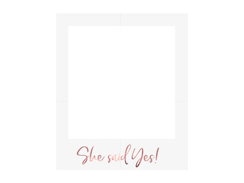 Rėmelis "She said Yes"