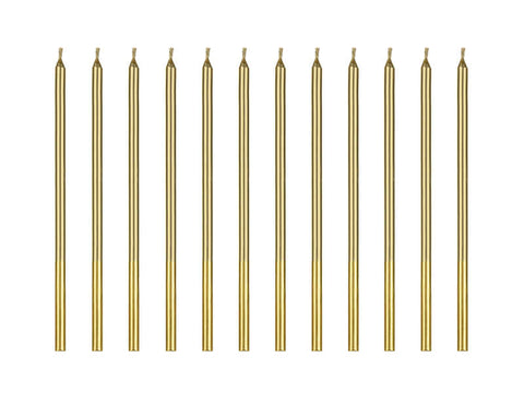 gimtadienio torto žvakės žvakutės auksinės juodos