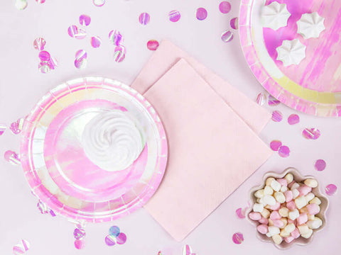 Popierinės servetėlės pastelinės