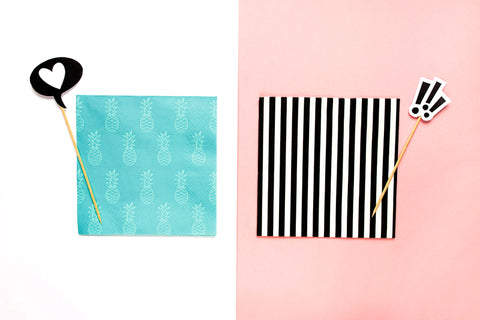 Popierinės servetėlės "Dryžiai"