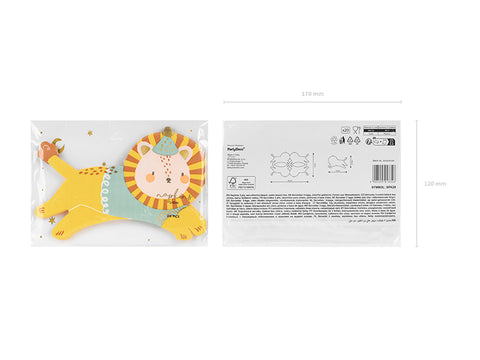 Popierinės servetėlės "Liūtukas"