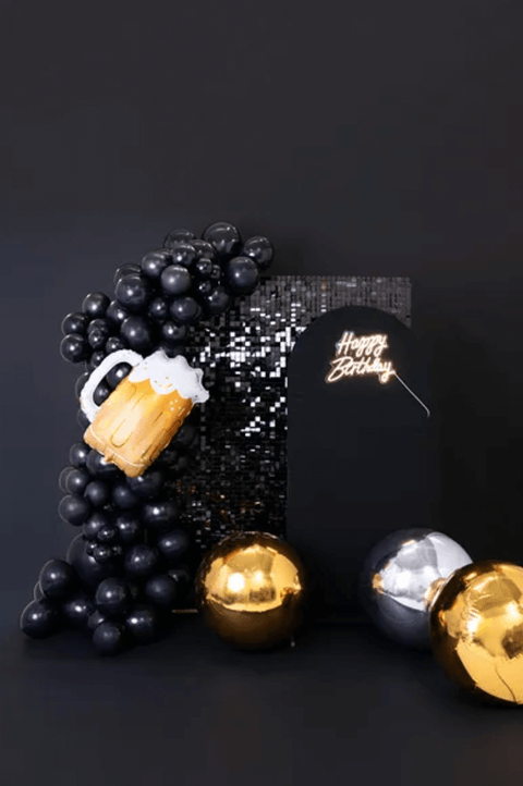 folinis helio balionas balionai mažeikiuose švenčių atributika mažeikiai gimtadienis alaus bokalas alus balionas heliniai balionai