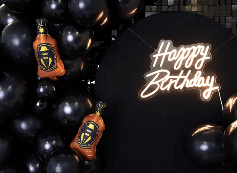 viskio butelis balionas balionai mažeikiuose dekoracijos švenčių atributika helio balionai mažeikiai pigūs balionai partyon
