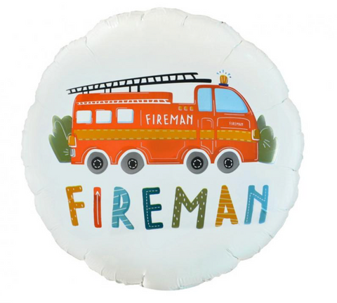 Foil balloon "Firefighter"