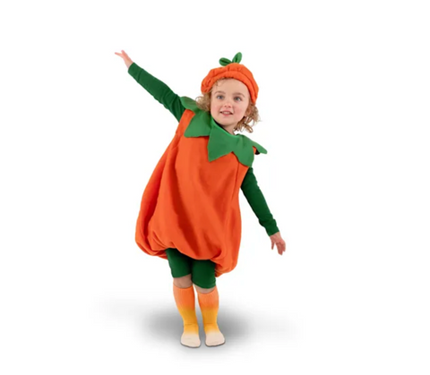 helovyno kostiumas moliūgas vaikiški karnavalo rūbai drabužiai šventinės dekoracijos mažeikiai