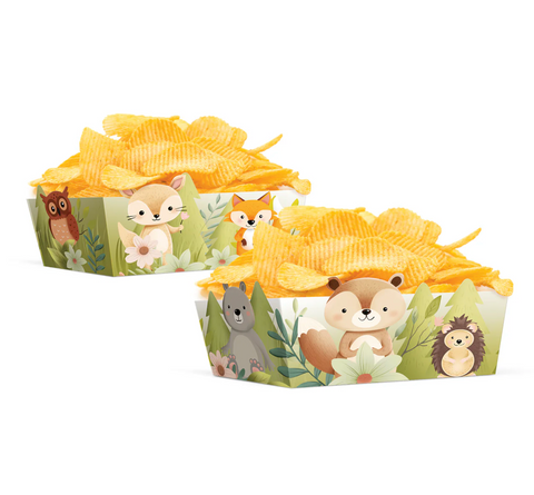 dėžutės skanėstams pokornams žvėrelių tema miško gyvūnai