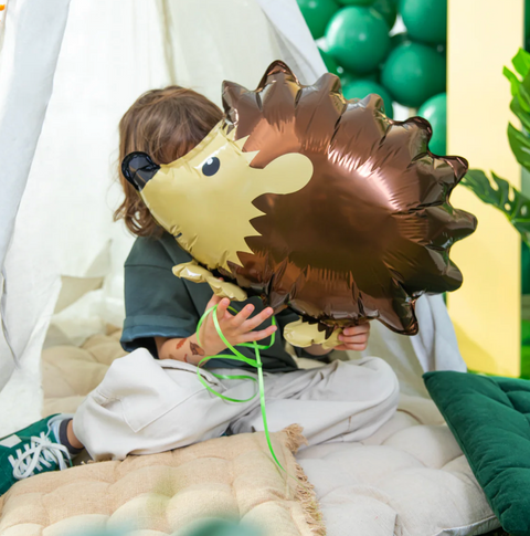 foliniai helio balionai ezys misko gyvunai svenciu atributika