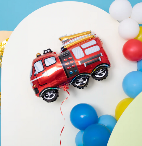 Foil balloon "Fire engine"