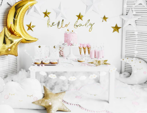 servetėlės žvaigždutės baltos