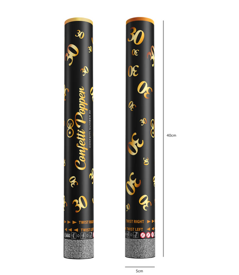 18 30 gimtadienis konfeti patranka mažeikiai švenčių atributika