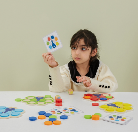 dovanos vaikams mediniai žaislai lavinamieji edukaciniai užsiemimai spalvų mokymas pigūs žaidimai