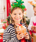 dovanų dėžutės imbieriniai nameliai kalėdų dekoracijos dovanų pakavimas simbolinės dovanos vaikų darželiui vaikams