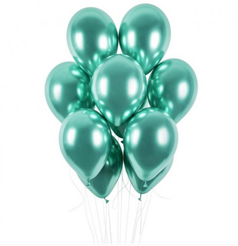 gemar shiny blizgūs balionai žali