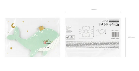 Paper napkins "Whale"