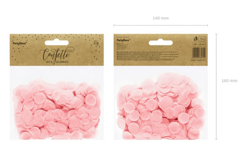 Confetti (pink, blue)