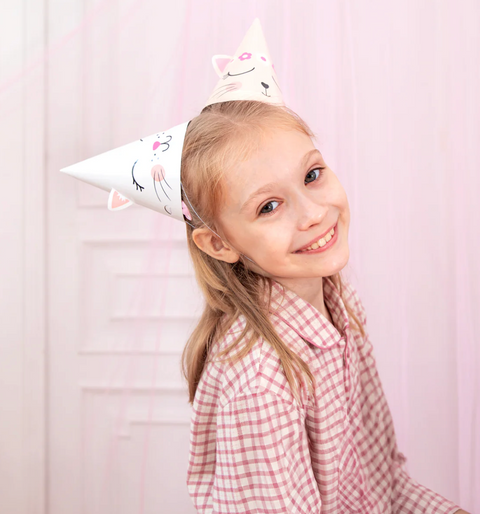 gimtadienio kepurėlės katinai kačiukai švenčių dekoracijos