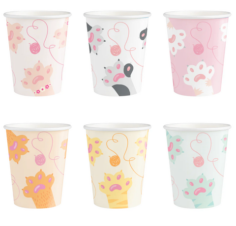 puodeliai katinu tema dekoracijos gimtadieniui kates