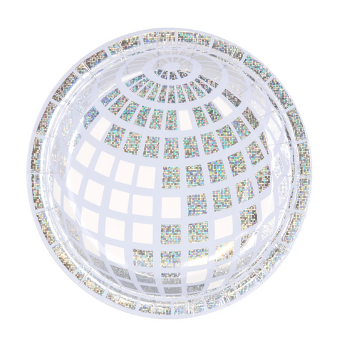 disco lėkštės dekoracijos disko šventė dekoras disko rutulys