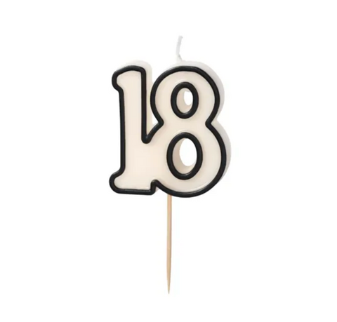 žvakutės gimtadienio tortui 18 30 40 50