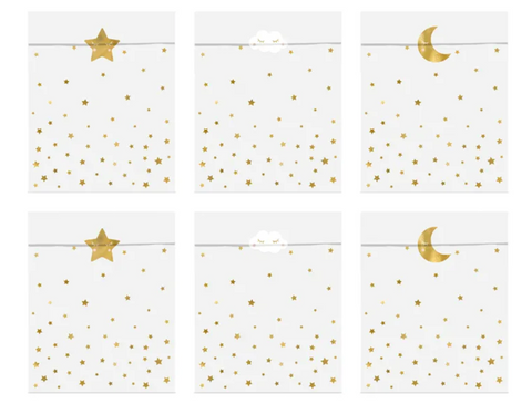 skanestu maisiukai padekos dovanos dovaneles dekoracijos gimtadieniui zvaigzdutes