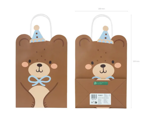 Paper gift bag "Teddy bear"