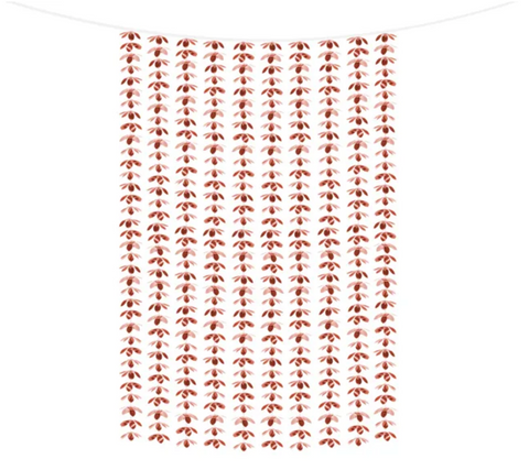 geliu uzuolaida girlianda dekoracija sventei mergvakariui