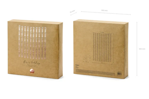 geliu uzuolaida girlianda dekoracija sventei mergvakariui