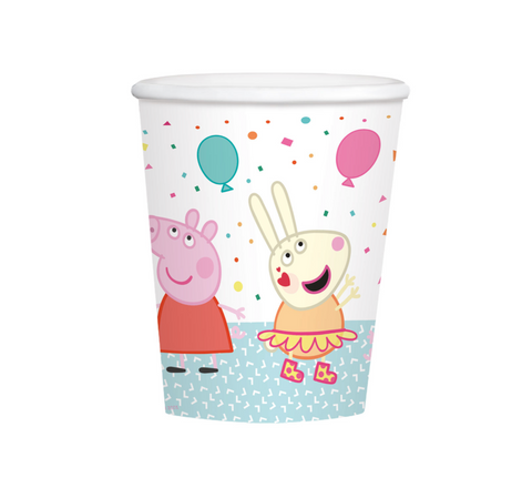 pepa pig peppa kiaulyte dekoracijos gimtadieniui balionai puodeliai lekstutes svenciu dekoras