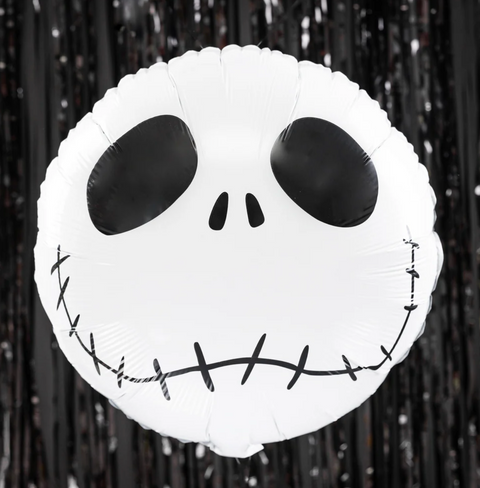 helovyno dekoracijos kaukole balionas