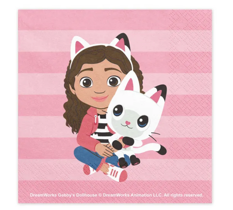 gabbys dollhouse gabes leliu namai serveteles gimtadieniui dekoracijos