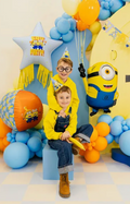Minions šventinės kepurėlės vaikų gimtadieniui