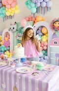 Popierinė staltiesė Gabby's Dollhouse 180 × 120 cm
Gabby's Dollhouse staltiesė vaikų gimtadieniui
Spalvinga popierinė staltiesė su Gabby's Dollhouse spaudiniu